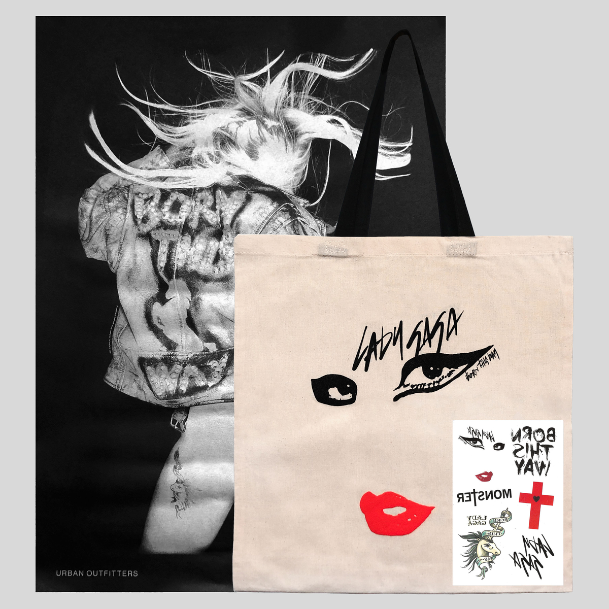 Born This Way 10th Anniversary Urban Outfitters Gift Pack