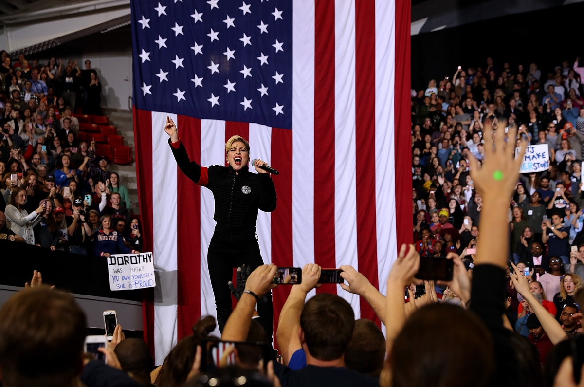 Hillary Clinton's Finally Rally in Raleigh, NC (Nov. 7)