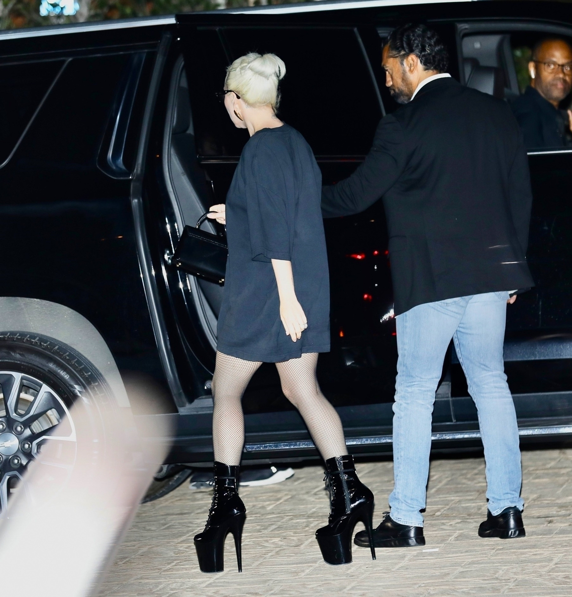 Leaving "SoHo House" in Malibu, CA (Sep. 16)