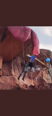Gaga cutting Katy’s parachute