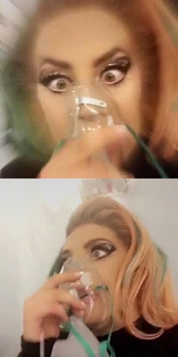 Joanne World Tour Oxygen mask