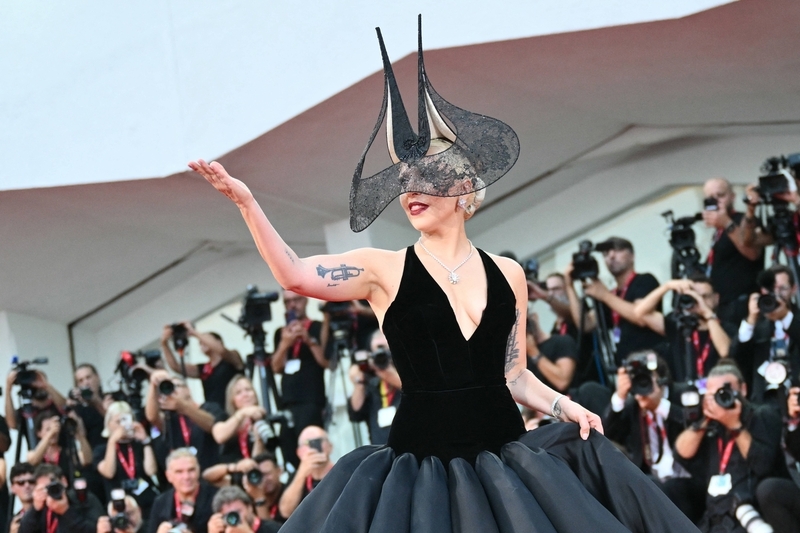 Lady Gaga at the Venice premiere of "Joker: Folie à Deux." 