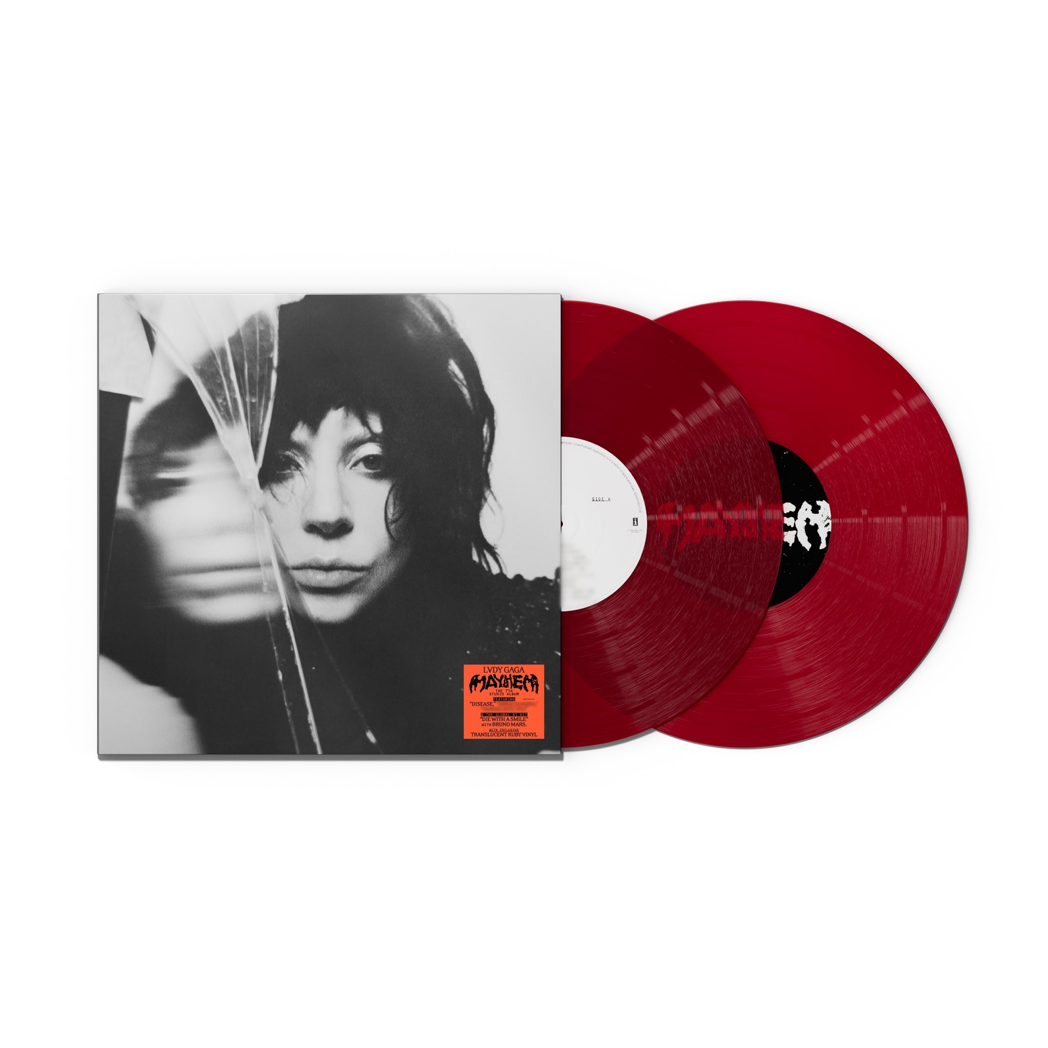 MAYHEM Limited Edition Translucent Ruby Vinyl